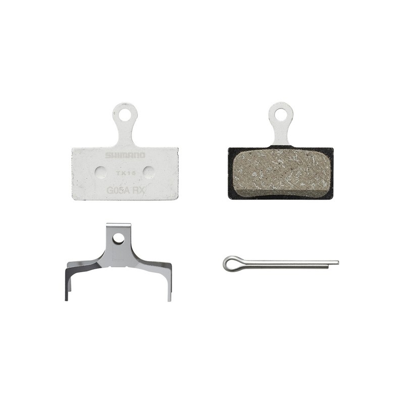 Pastillas de freno SHIMANO G05A-RX Resina Granel Pastillas de freno SHIMANO G05A-RX Resina Granel