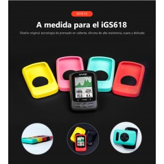 Funda de Silicona iGS BH620 Negra
