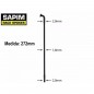 Rayos SAPIM Race Negro 272mm