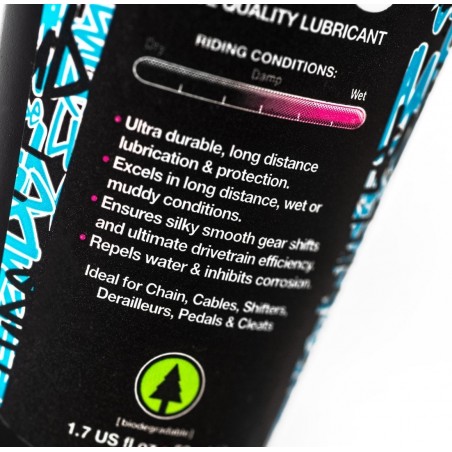 Lubricante Muc-Off Wet Lube (Humedo) 120ML