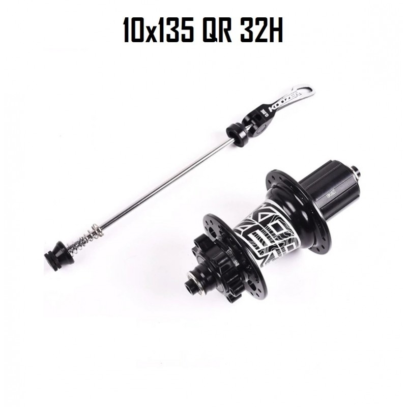 Maza KOOZER XM490 10x135 32H Negra Maza KOOZER XM490 10x135 32H Negra