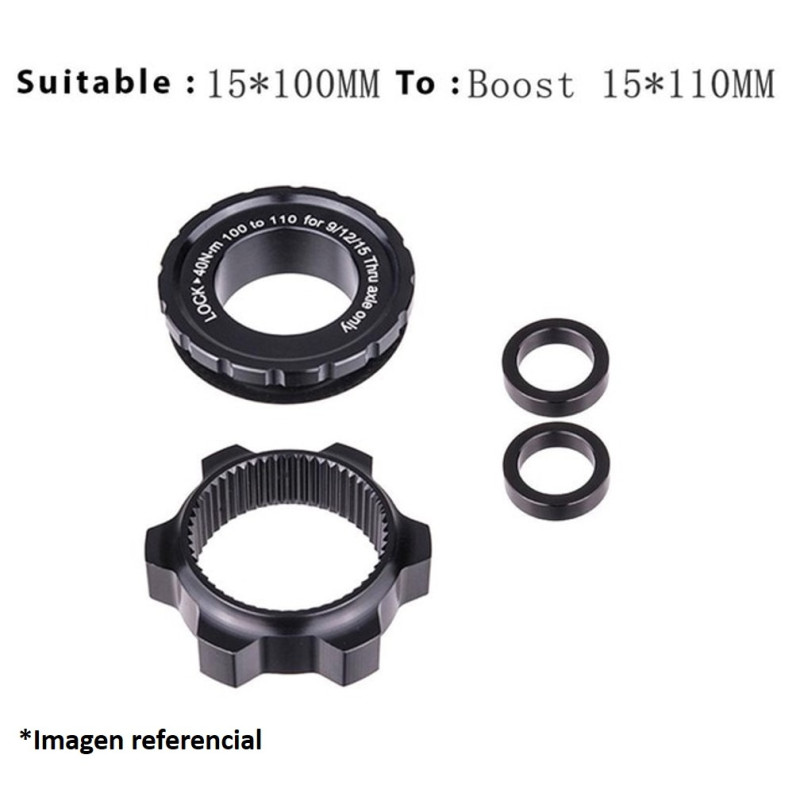 Adaptador Delan. Maza Centerlook a Boost (6T) Adaptador Delan. Maza Centerlook a Boost (6T)