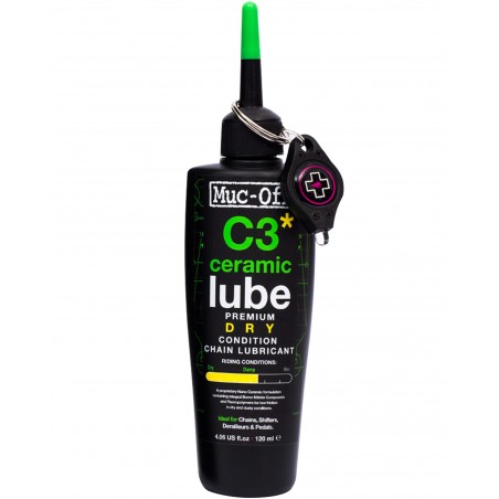 Lubricante Muc-Off C3 Ceramico Dry Lube (Seco) 120 Ml