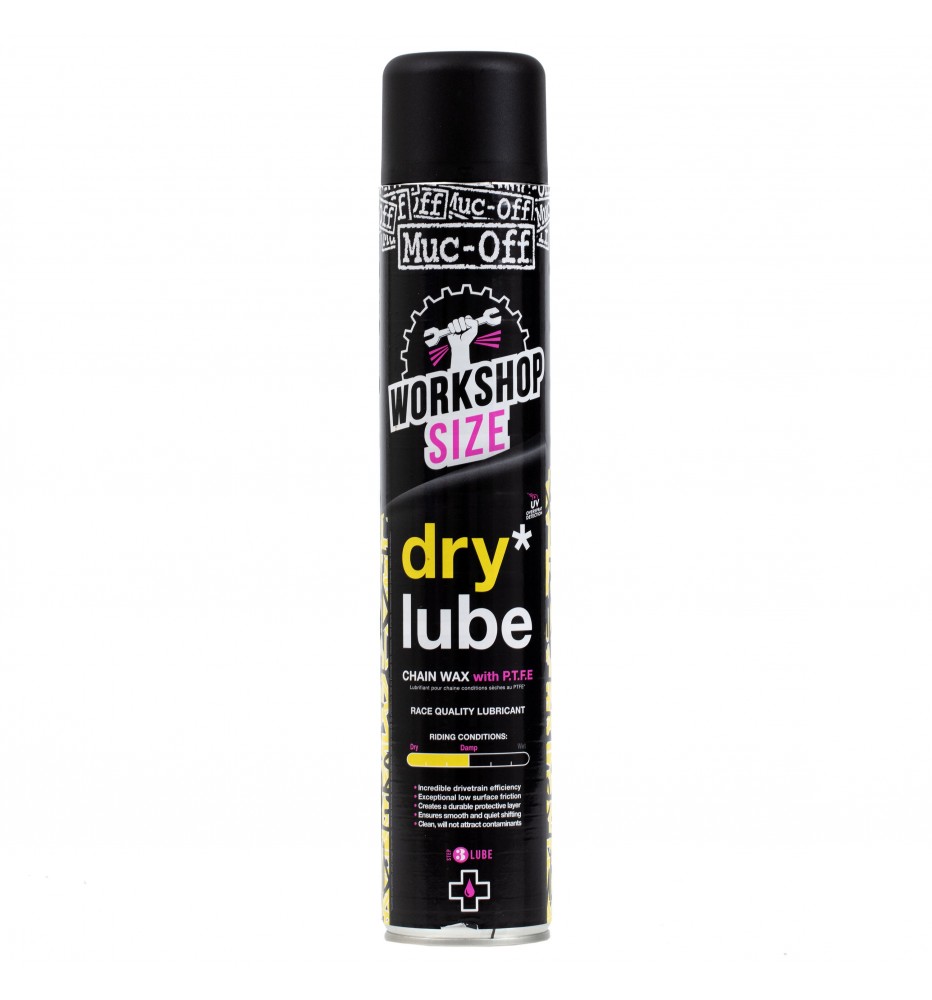 Lubricante SPRAY Muc-Off Dry Lube (seco) 750ML Lubricante SPRAY Muc-Off Dry Lube (seco) 750ML