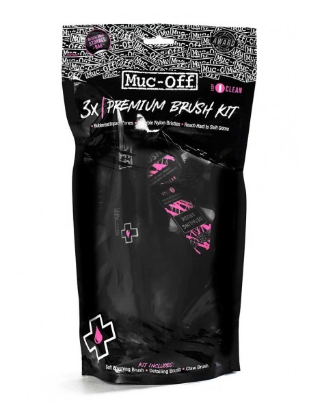 Set de 3 Cepillos MUC OFF