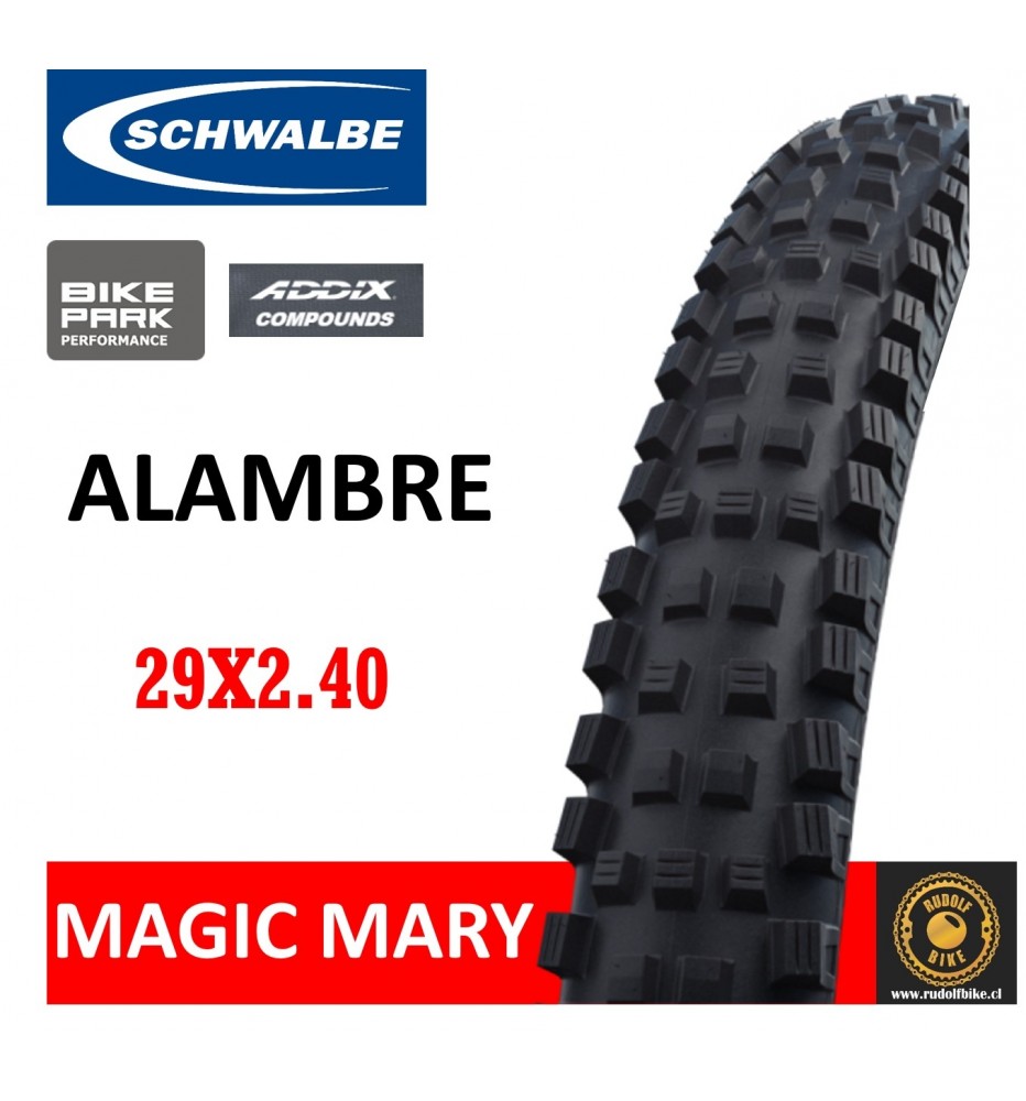 Neumático SCHWALBE Magic Mary BIKEPARK ADDIX 29x2.40 Neumático SCHWALBE Magic Mary BIKEPARK ADDIX 29x2.40