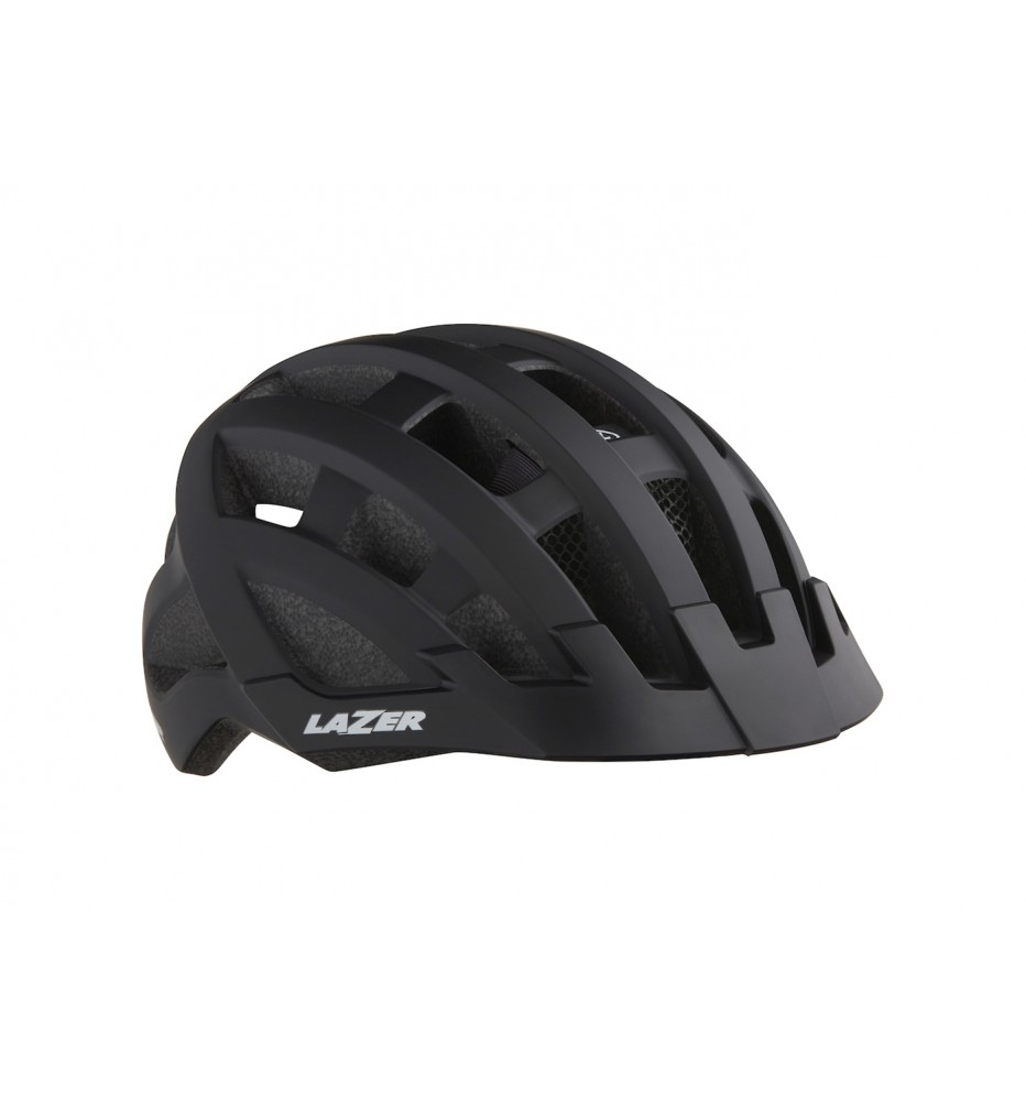 Casco LAZER compact DLX MATTE BLACK T/U Casco LAZER compact DLX MATTE BLACK T/U