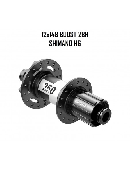 Maza Trasera DT SWISS 350 12x148 Boost 28H HG T-J 6P